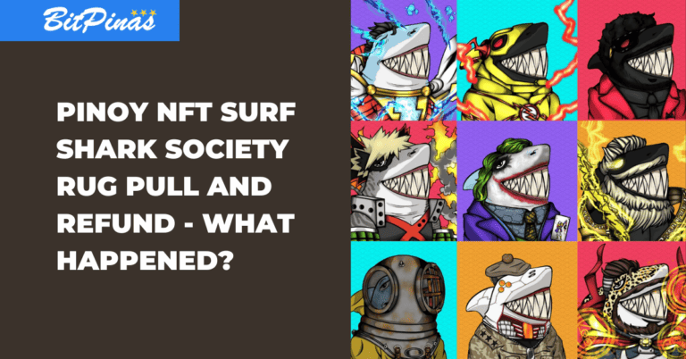 Pinoy NFT Surf Shark Society Rug Pull – What Happened? Is it a Scam?