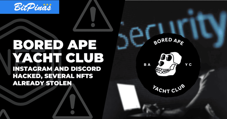 [UPDATE – June 4, 2022] Bored Ape Yacht Club Instagram and Discord Hacked, Several NFTs Already Stolen