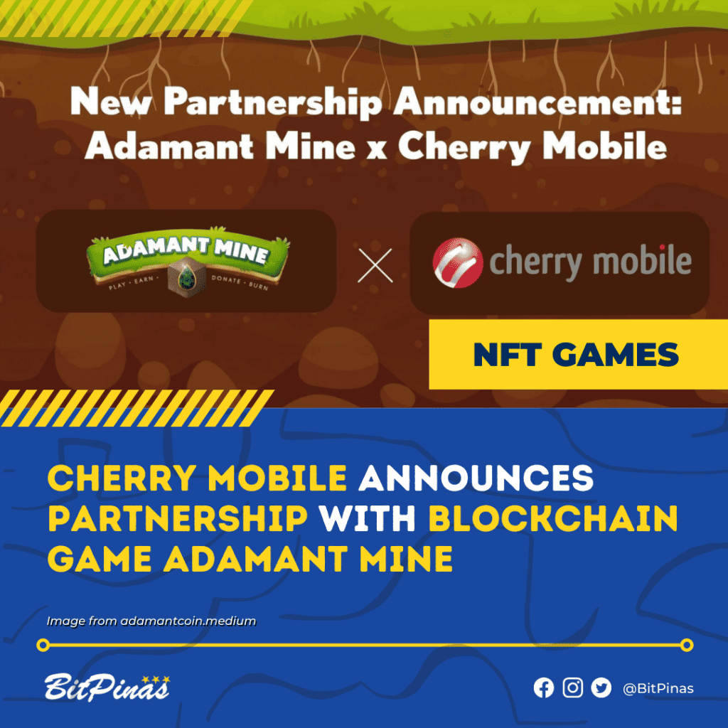 Photo for the Article - Cherry Mobile Announces Partnership with Blockchain Game Adamant Mine