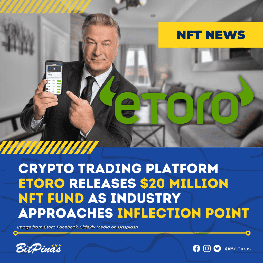 Photo for the Article - Crypto Trading Platform eToro Releases $20 Million NFT Fund
