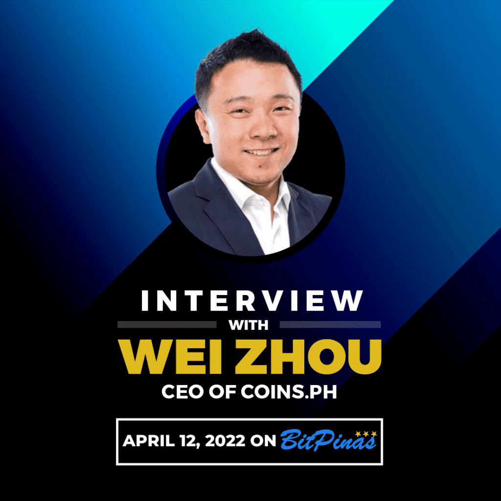 Photo for the Article - [Exclusive] Ex-Binance CFO Wei Zhou Is Now CEO of Coins.ph, Prepares to Take Back the Exchange to its Crypto Roots