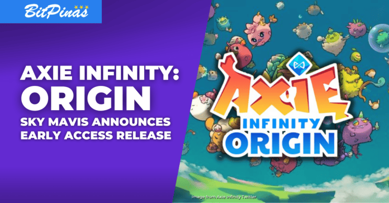 Sky Mavis Announces Early Access Release of Axie Infinity: Origin