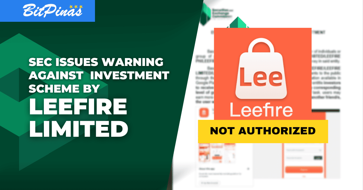 Photo for the Article - SEC Issues Warning Against Leefire Limited’s Enticing Investment Scheme