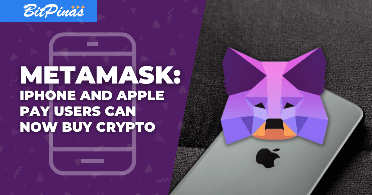 Photo for the Article - MetaMask: iPhone and Apple Pay Users Can Now Buy Crypto