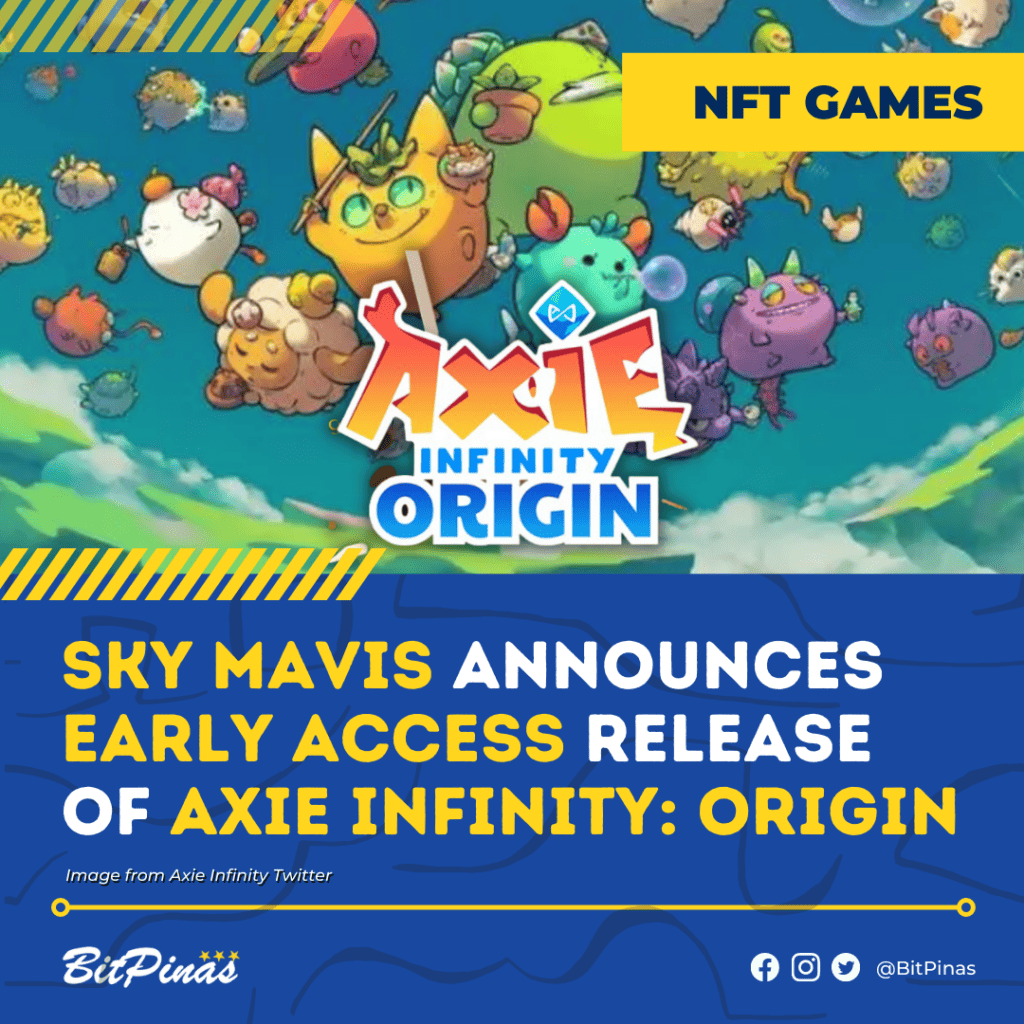 Photo for the Article - Sky Mavis Announces Early Access Release of Axie Infinity: Origin