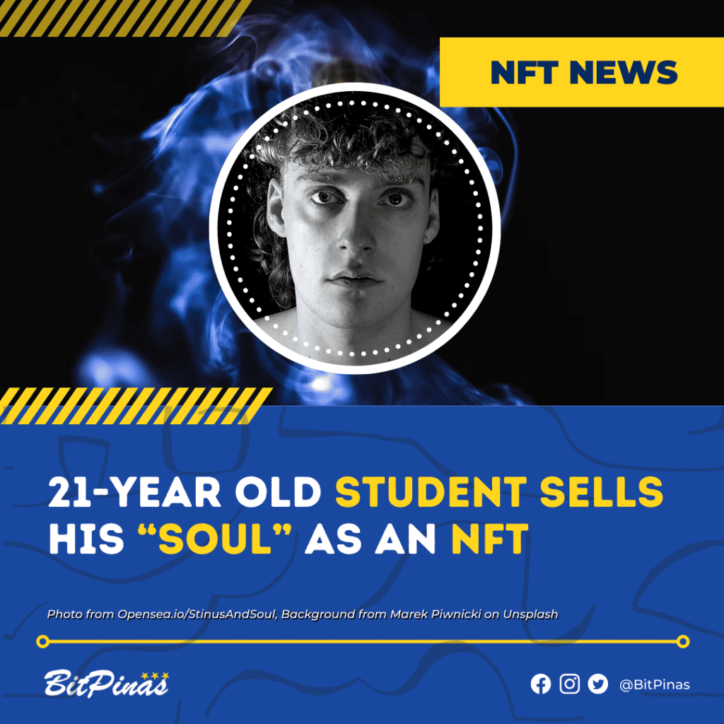 Photo for the Article - 21-year old Student Sells His “Soul” as an NFT