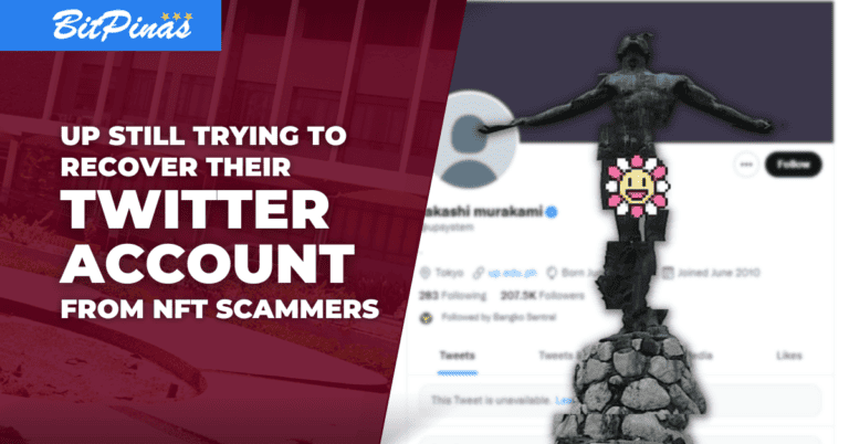 NFT Scammers Hack University of the Philippines Twitter Account