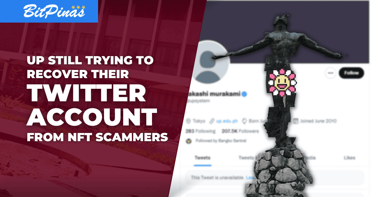 Photo for the Article - NFT Scammers Hack University of the Philippines Twitter Account