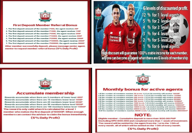 Photo for the Article - SEC Warns Public Against Sports Betting Scam LFC Football