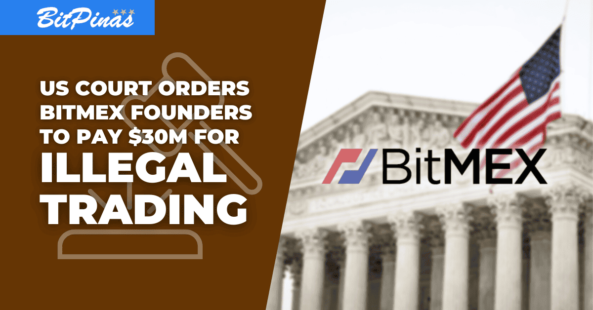 Photo for the Article - US Court: BitMEX Founders to Pay $30M for Illegal Trading