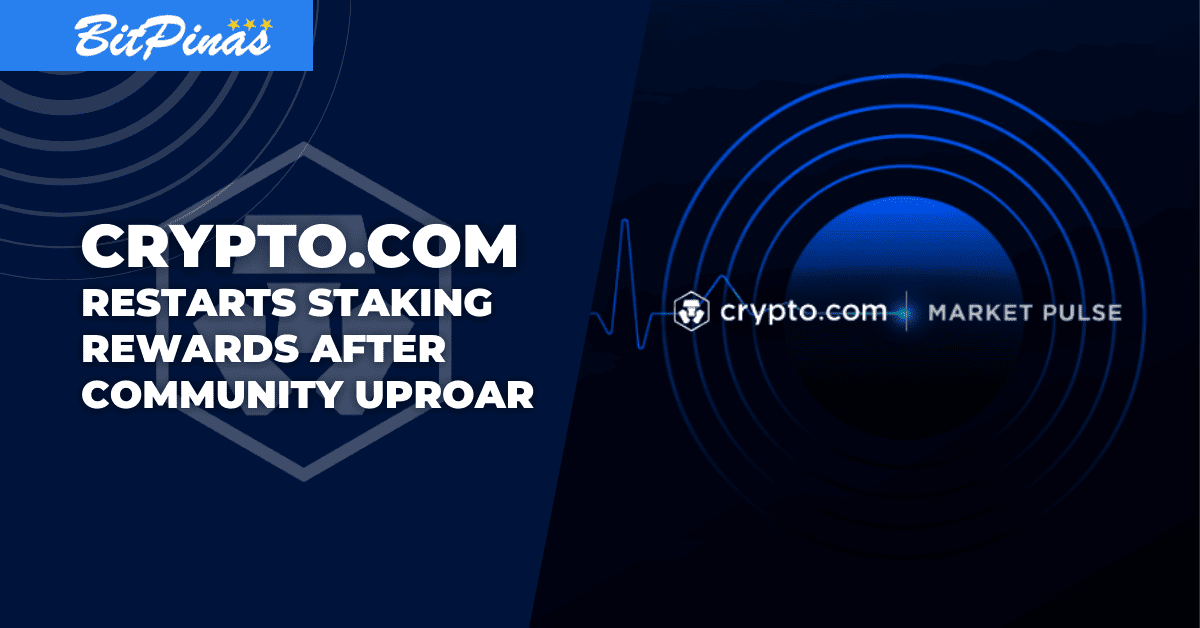 Photo for the Article - What is Crypto.com? Firm Restarts Staking Rewards After Community Uproar