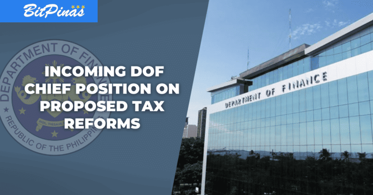 Incoming DOF Chief Disagrees on Proposed Tax Reforms Which Include Crypto, Digital Goods