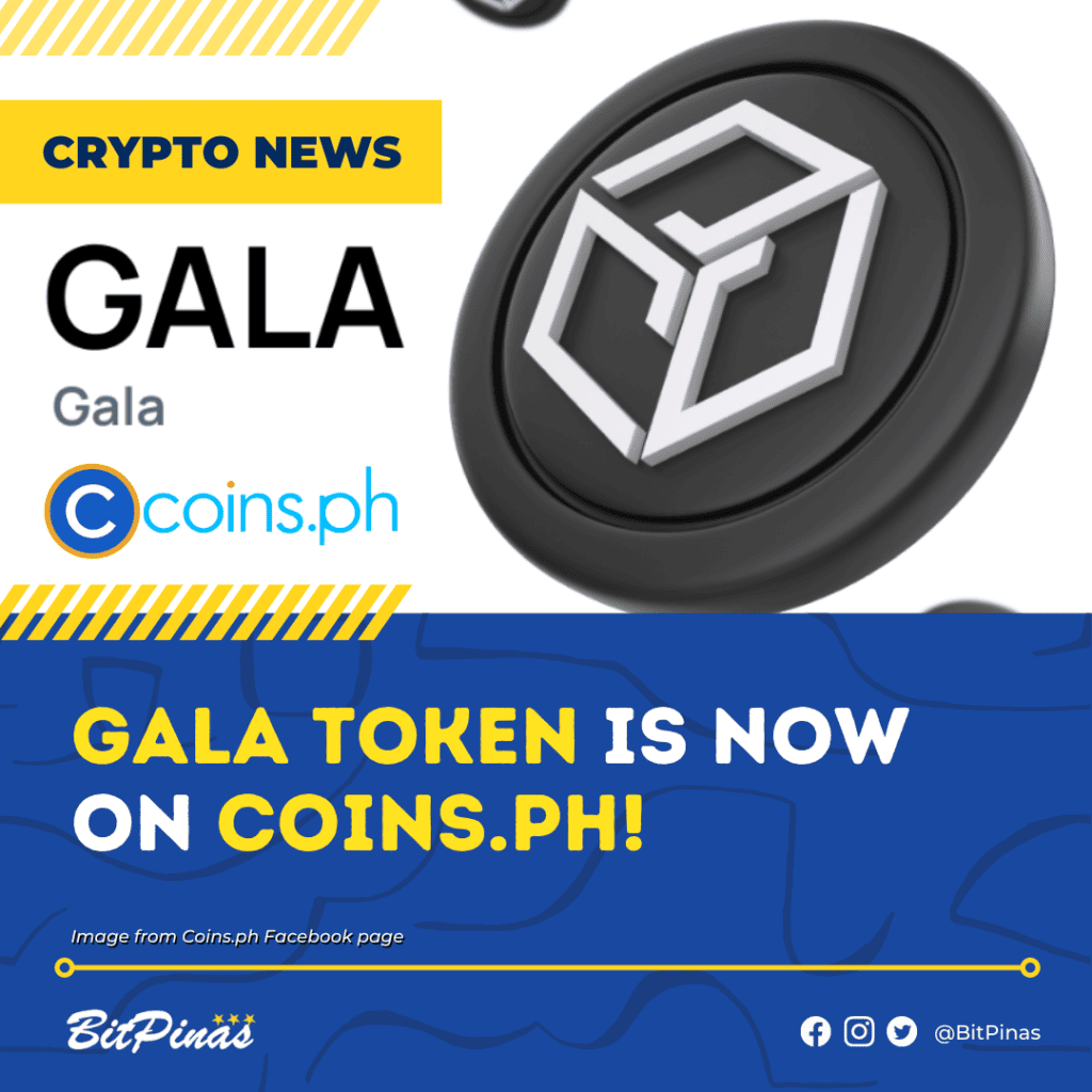 Photo for the Article - You Can Now Buy Gala Token in Coins.ph