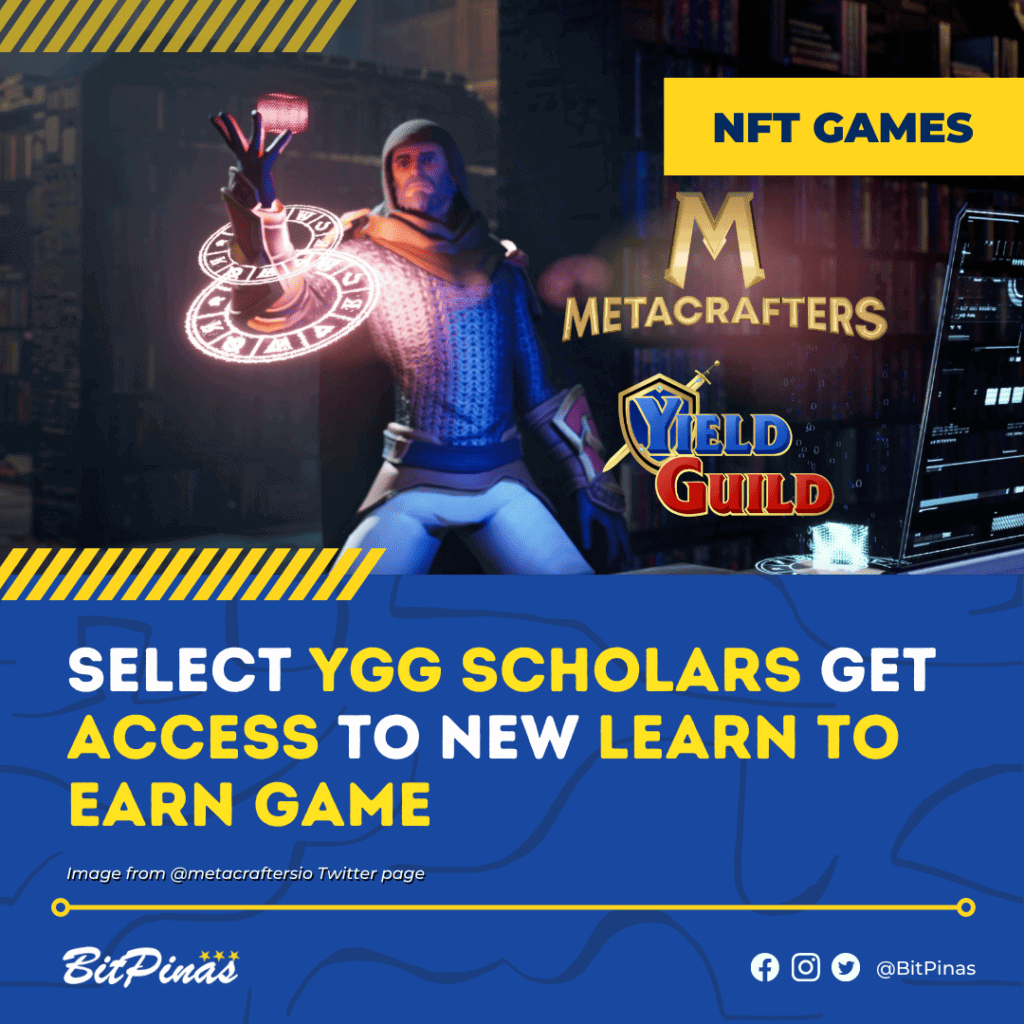 Photo for the Article - Metacrafters.io Gives Select YGG Scholars Access to Learn-to-Earn Game