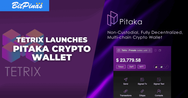 Filipino-led Tetrix Network Launches ‘Pitaka’ Crypto Wallet
