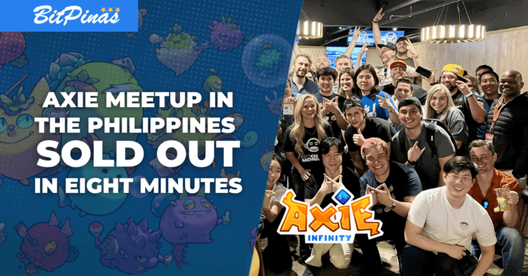Axie Official Meetup in Manila is Sold Out in Less than 10 Minutes