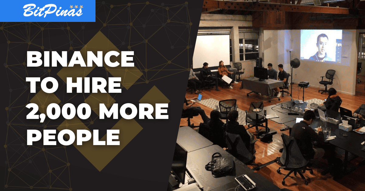 Photo for the Article - What Layoffs? What Crypto Winter? Binance is Hiring 2,000 People