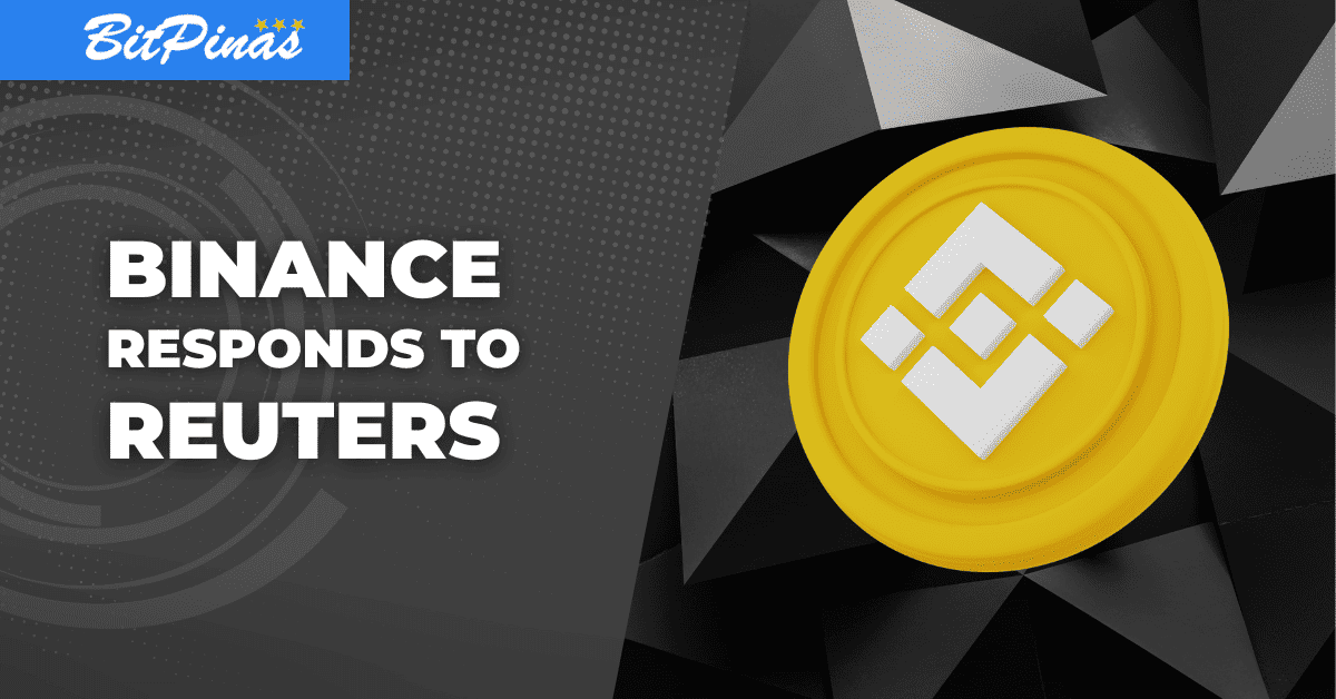 Photo for the Article - Binance Answers Reuters’ Money Laundering Allegations: It Purposely Misleads General Public