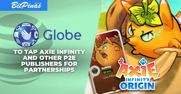 Globe to Tap Axie Infinity and other NFT  Publishers for Partnerships