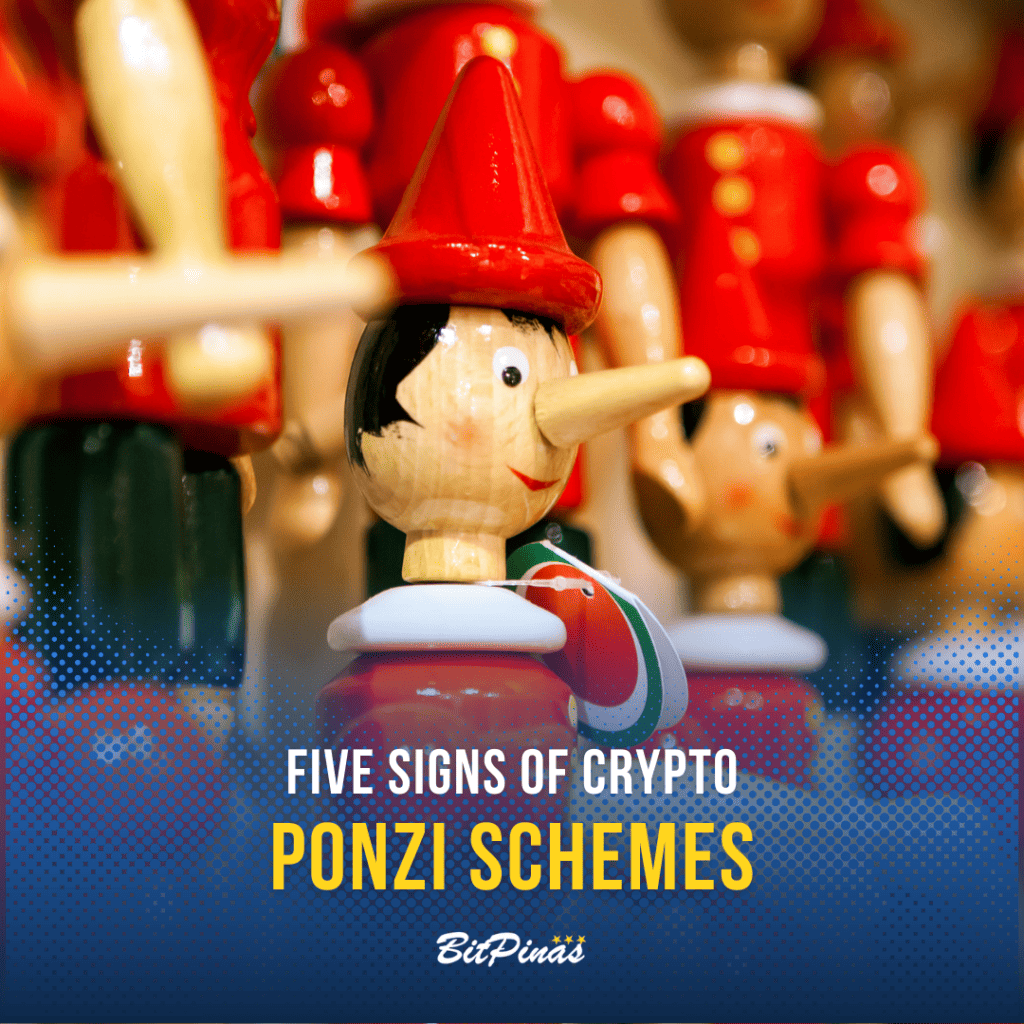 Five Signs of Crypto Ponzi Schemes