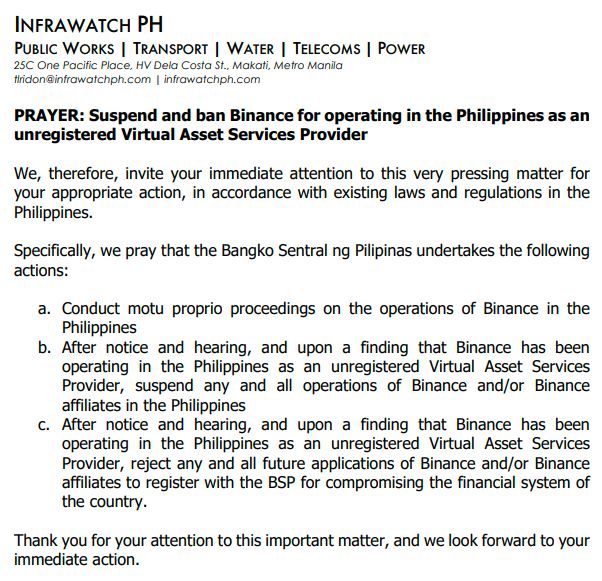 Photo for the Article - BSP Urged to Ban Binance For Illegally Operating in the Philippines