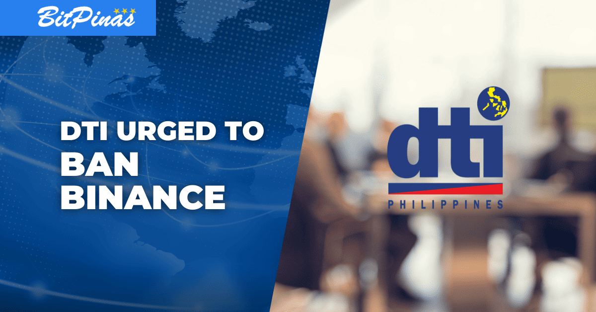 Photo for the Article - Infrawatch PH Asks DTI to Suspend and Ban Binance Over Illegal Sales Promotion