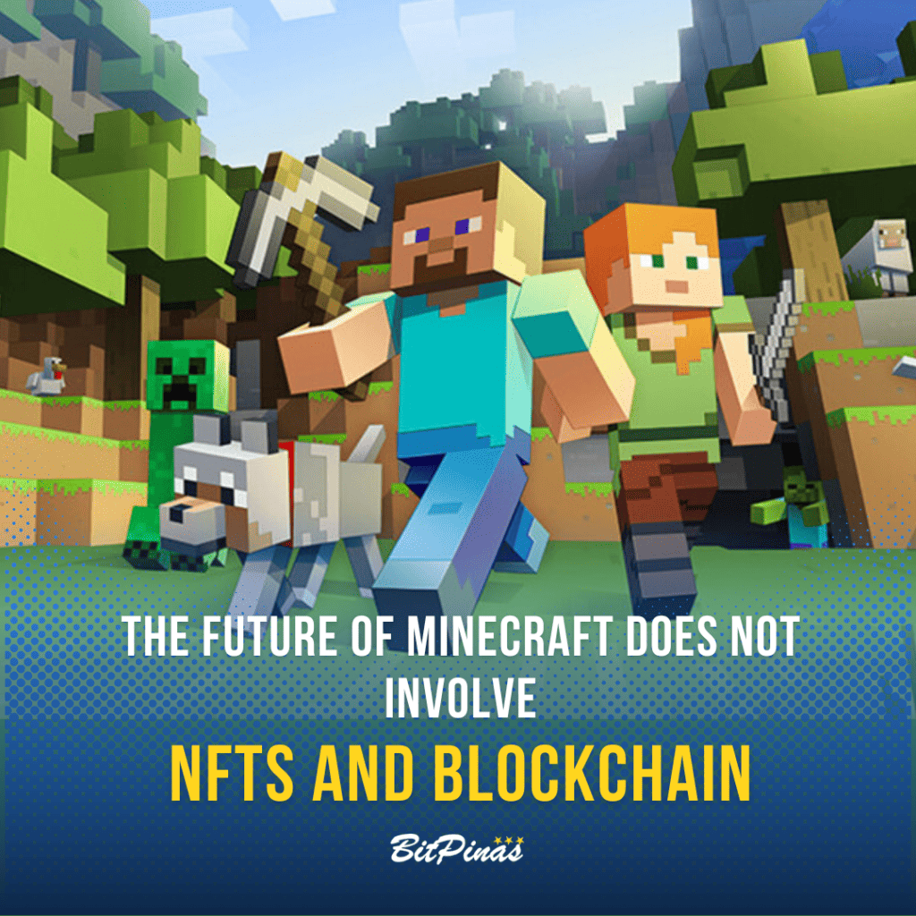 Photo for the Article - Minecraft Bans NFT and Blockchain