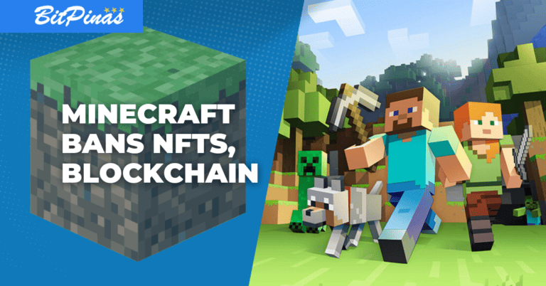 Minecraft Bans NFT and Blockchain