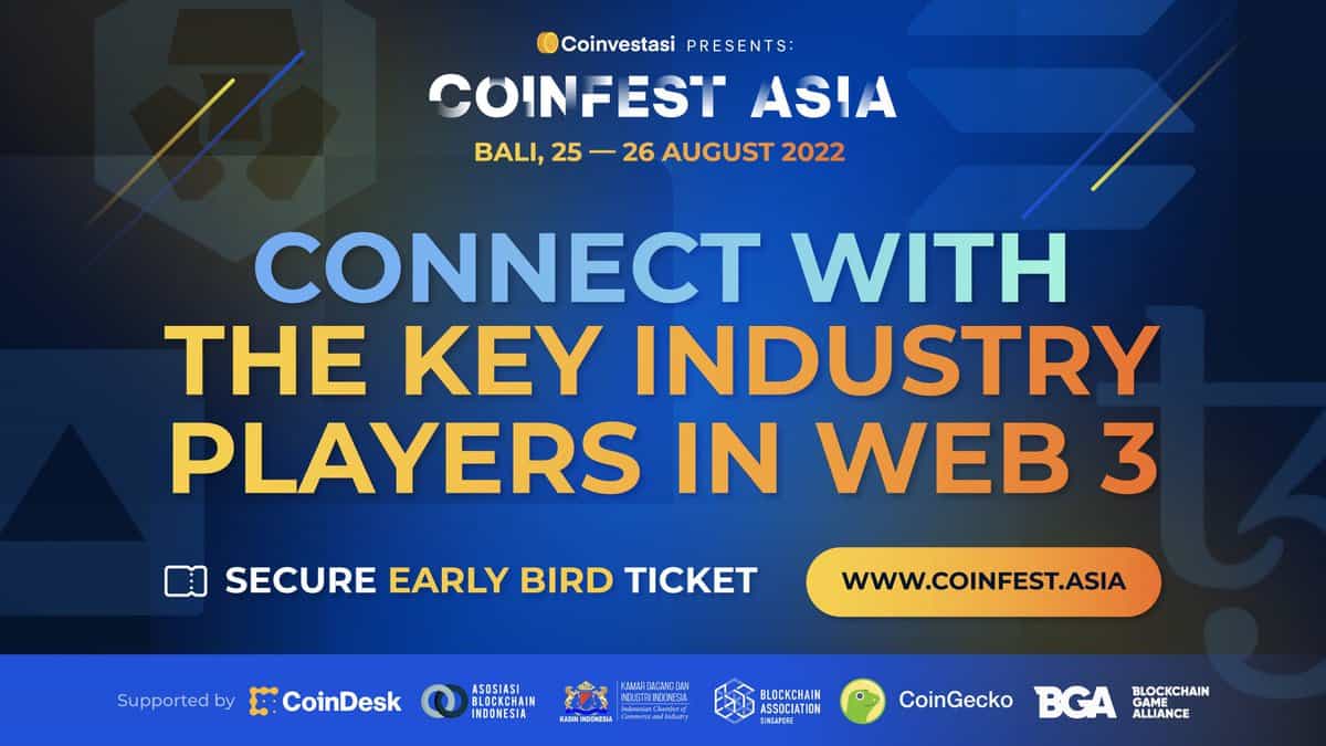 Photo for the Article - Indonesia to host Coinfest Asia, The First and Biggest Crypto Festival in Asia