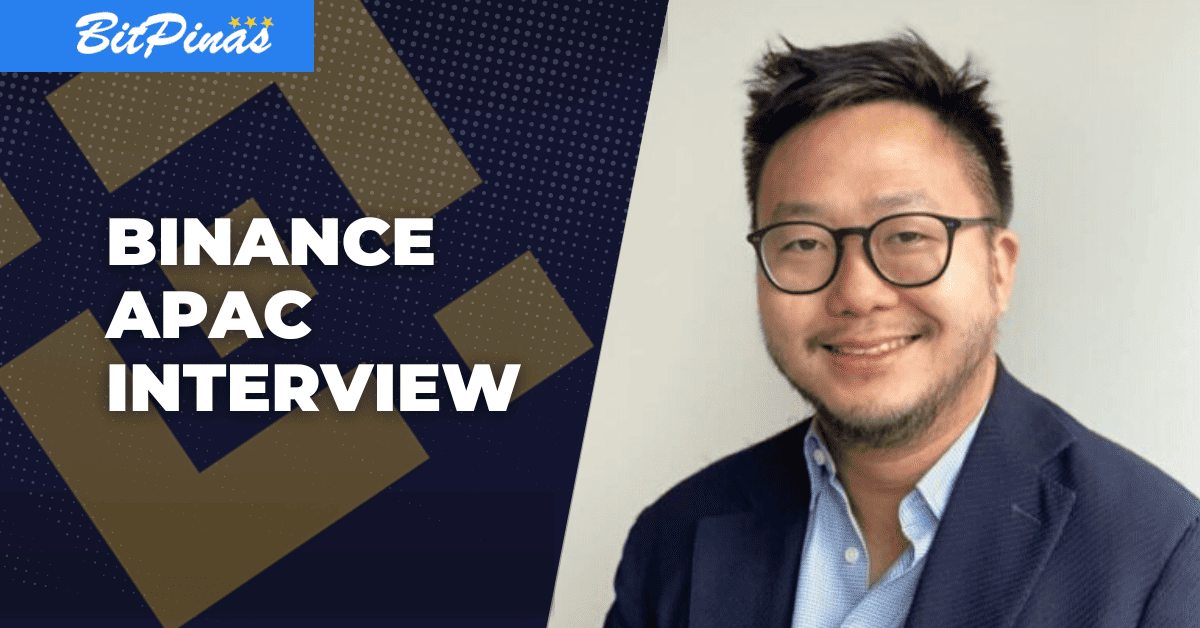 Photo for the Article - [Exclusive Interview] Binance APAC Reveals Plans in the Philippines, Says Acquiring VASP License is a Priority