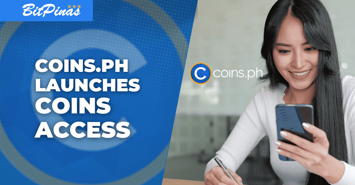 Photo for the Article - Coins.ph Unveils ‘Coins Access’ Service To Allow Digital Platforms to Offer Crypto