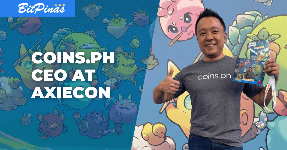 Photo for the Article - Coins.ph CEO at AxieCon Declares the Philippines will Lead the World in Web3