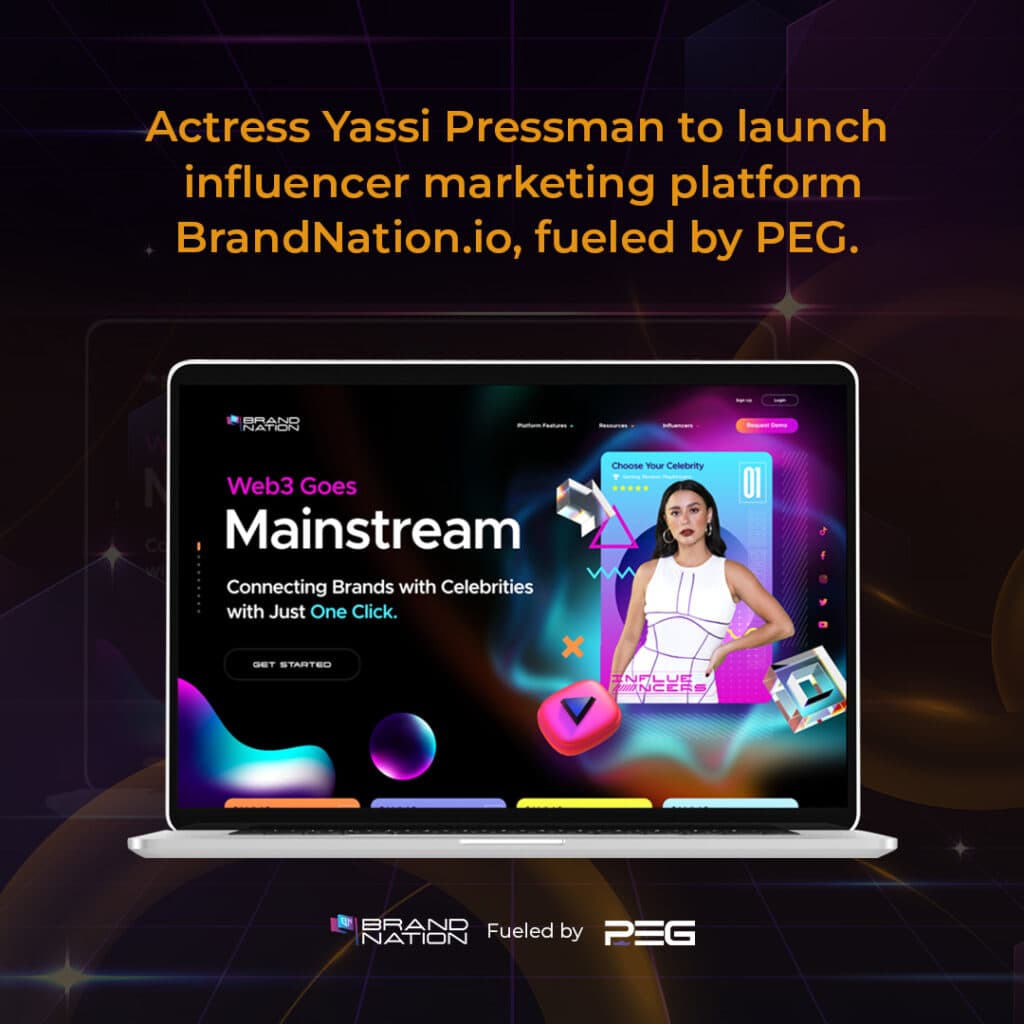 Photo for the Article - Actress Yassi Pressman to launch Web3-backed Influencer Platform BrandNation.io