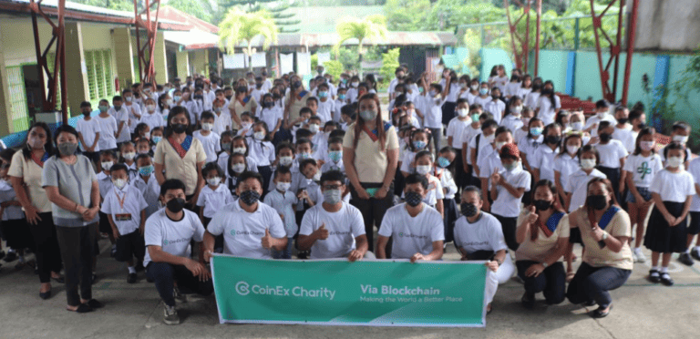 CoinEx Charity Donates Supplies to Philippine Schools