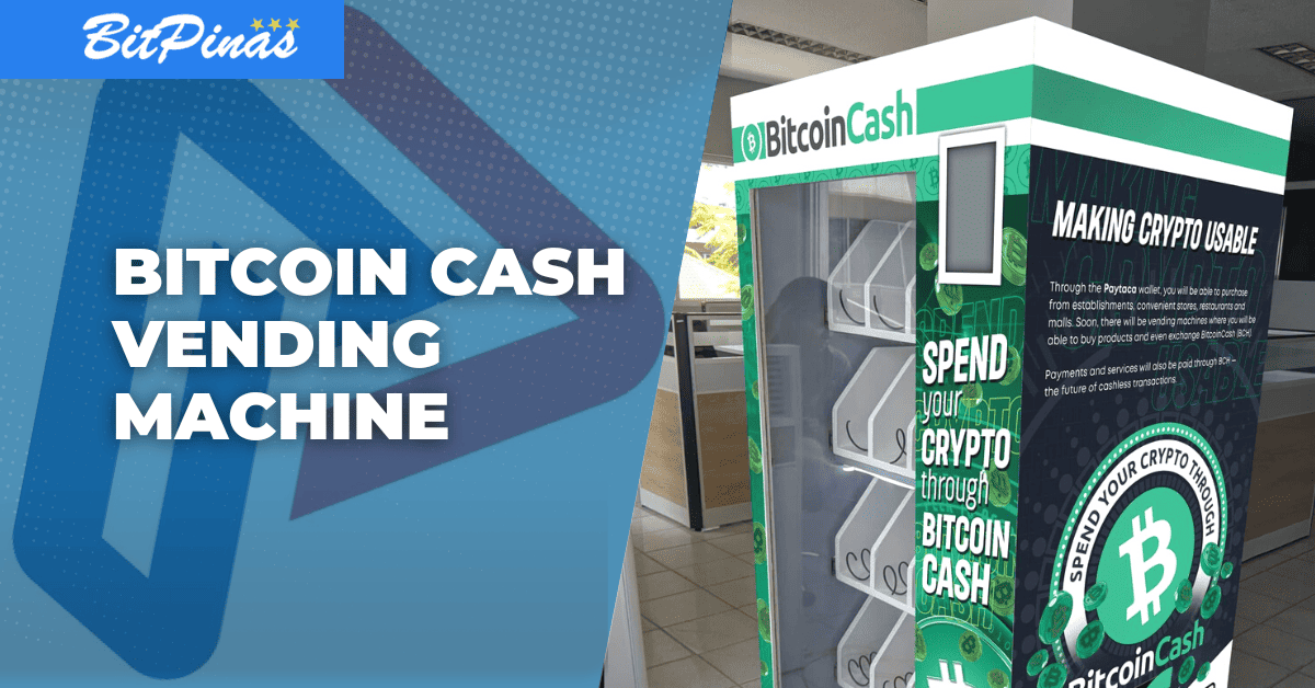 Photo for the Article - Paytaca To Launch Bitcoin Cash-Powered Vending Machine in Tacloban