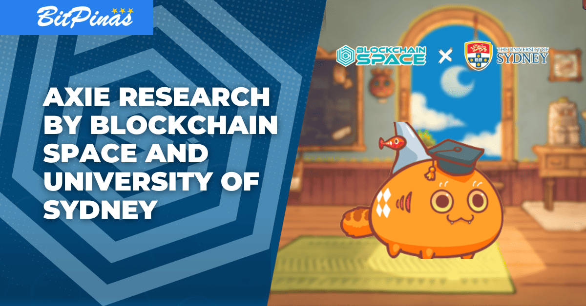 Photo for the Article - BlockchainSpace Collabs with University of Sydney for Axie Research