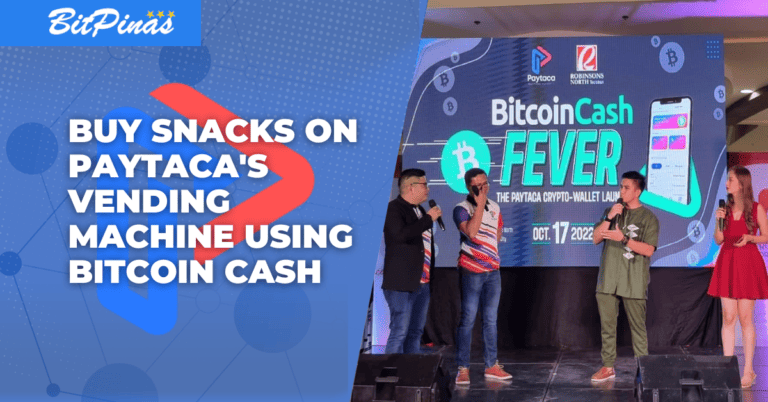 Paytaca Launches Bitcoin Cash-Powered Vending Machine in Tacloban