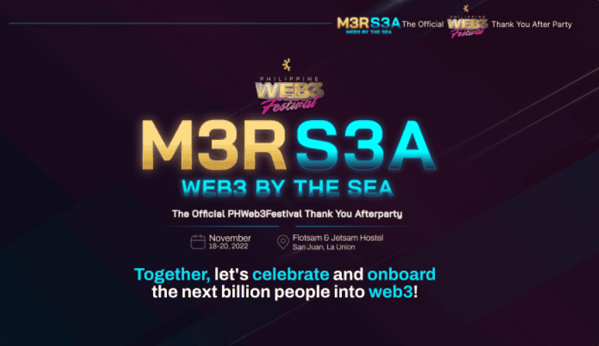 Photo for the Article - M3R S3A: Web3 by the Sea