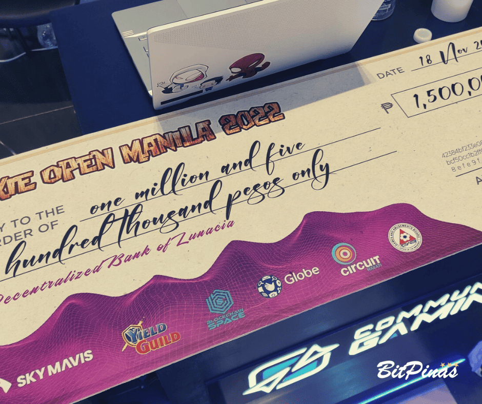 Photo for the Article - [Event Recap] QU3ST Esports Spamandrice Wins Axie Infinity Manila Open 2022