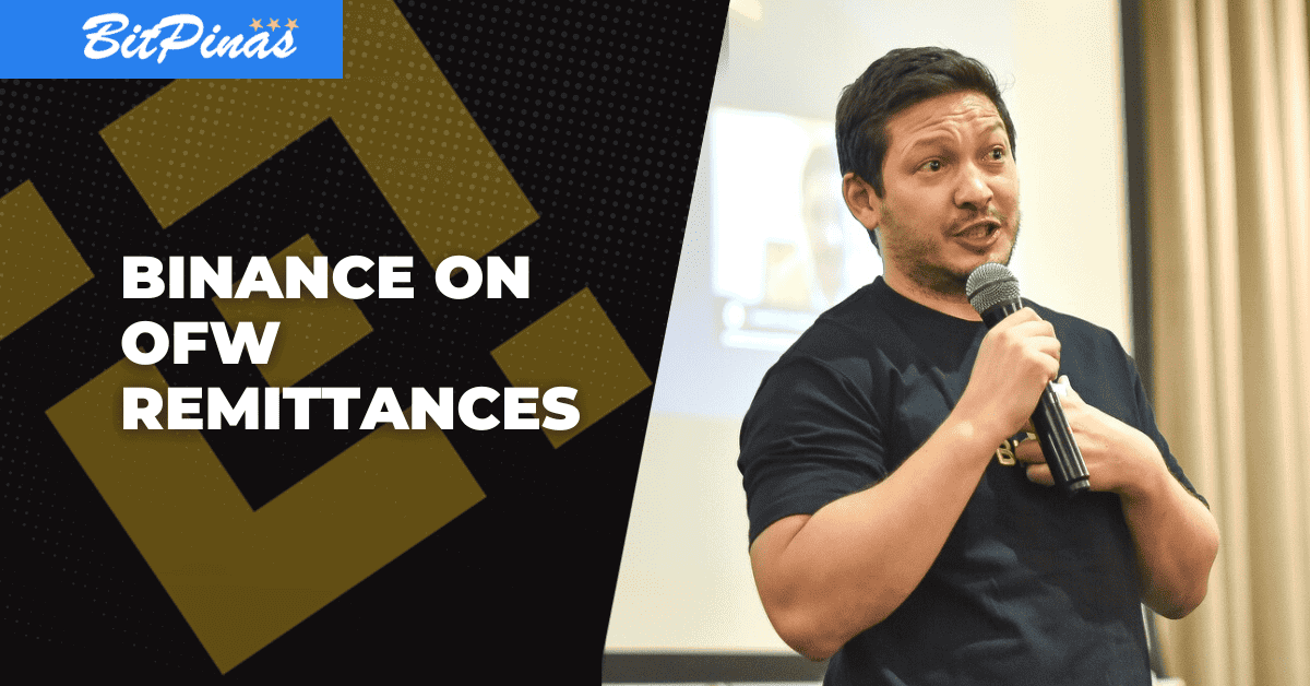 Photo for the Article - Binance Philippines Chief on How Blockchain Can Make OFW Remittances Faster and Cheaper