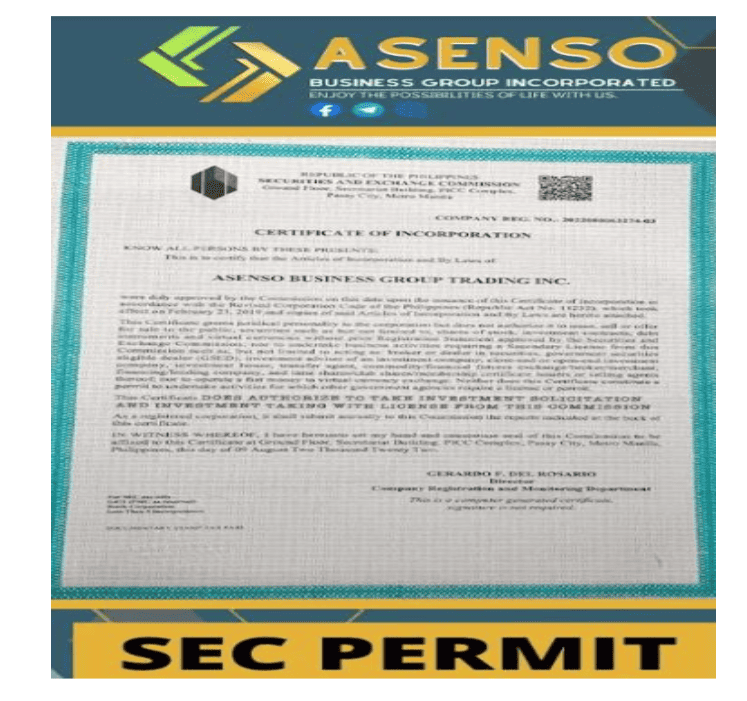 Photo for the Article - SEC Warns Against Asenso Business Group Investment Scheme