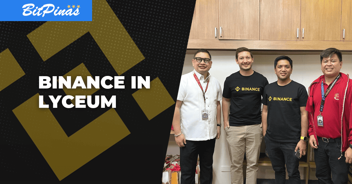 Photo for the Article - Binance Continues Crypto Education Efforts at Lyceum University