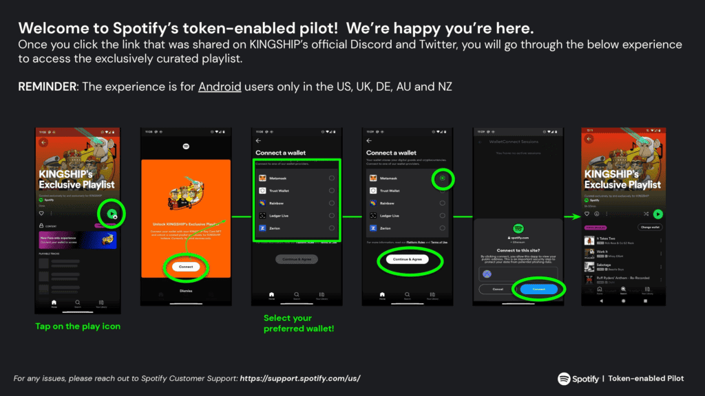 Photo for the Article - Spotify Jumps Into NFT Fray With Token-Enabled Playlists