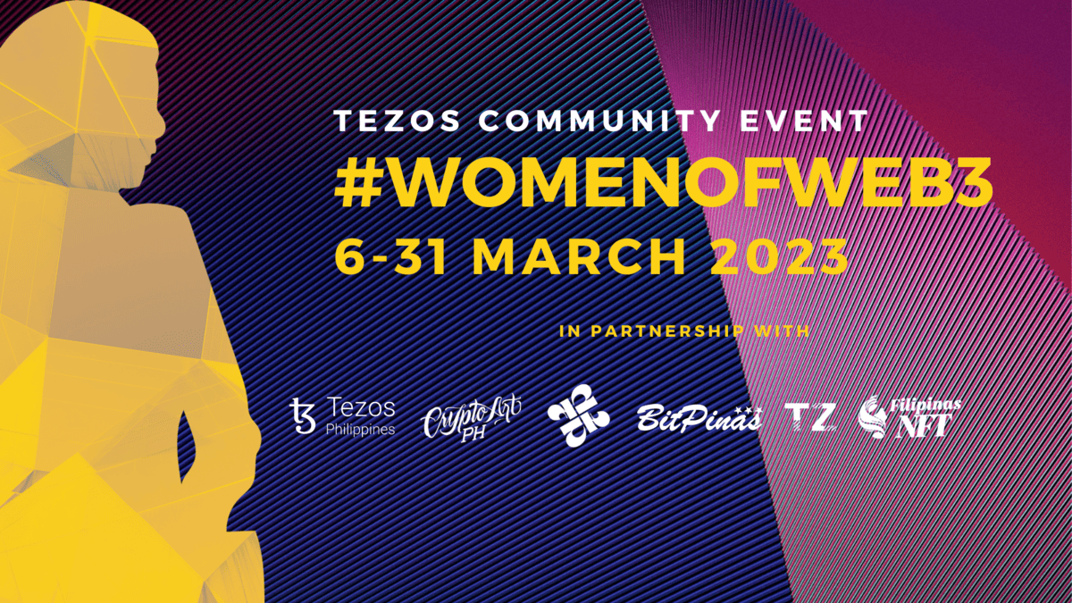 Photo for the Article - Tezos Philippines Celebrates Women's Month with Women of Web3 NFT Community Minting Event