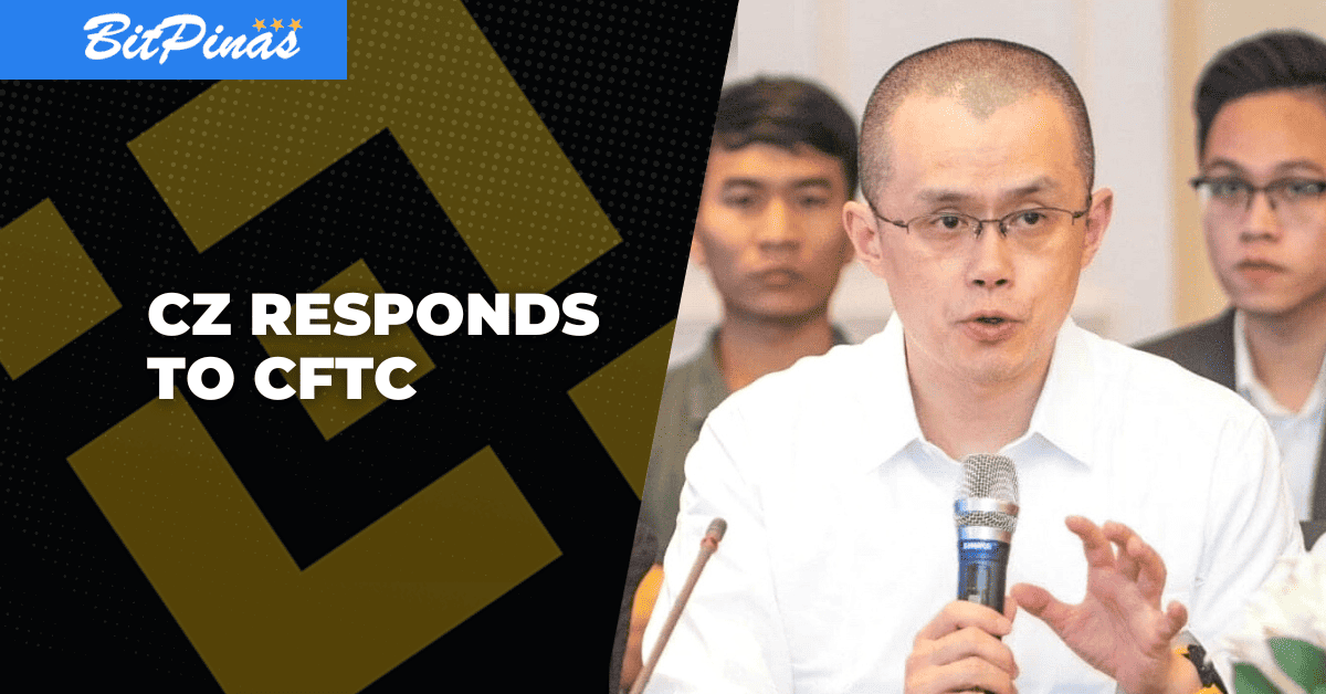 Photo for the Article - CZ Answers CFTC Allegations Against Binance, Denies Market Manipulation