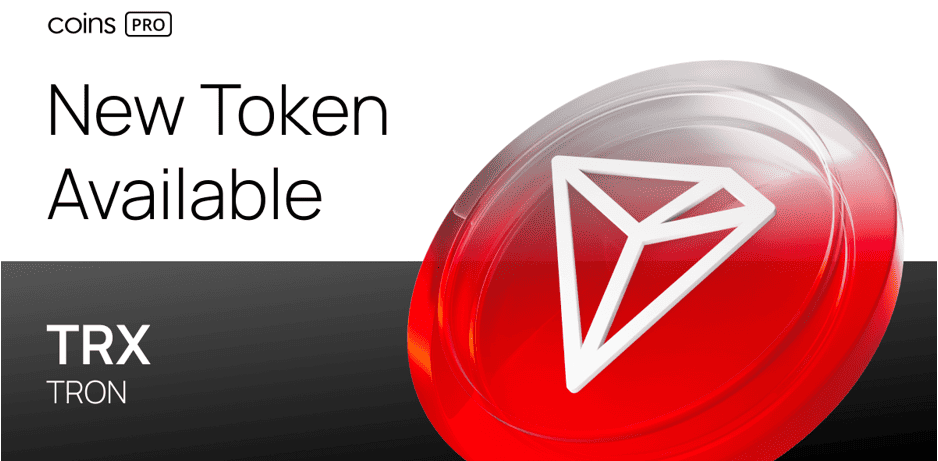 Photo for the Article - Tron, TRX-Based USDT Now Available on Coins Pro