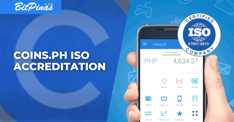 Coins.ph Obtains ISO Security Standards Accreditation for Coins Pro, E-Wallet Services