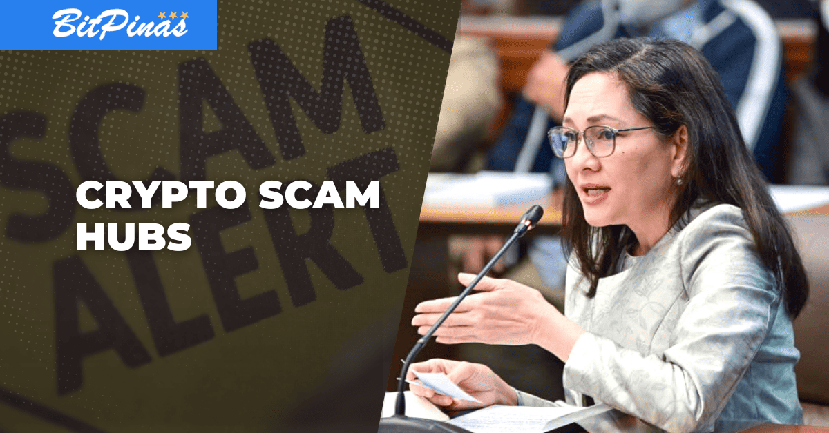 Photo for the Article - Sen. Hontiveros: Crypto Scam Hubs Now Operating in PH