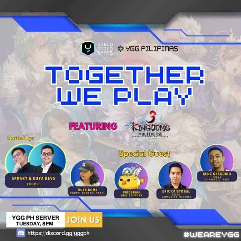 TOGETHER WE PLAY Featuring Kingdoms Multiverse