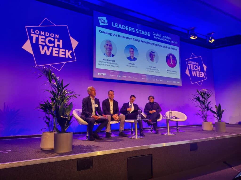 Photo for the Article - Kickstart Ventures Joins Panel in London Tech Week